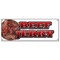 Signmission BEEF JERKY BANNER SIGN meat dried spices dehydrated salted smoked B-Beef Jerky - alternate 1